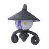 Officiële Pokemon center Pokemon fit knuffel Lampent 15cm (breedt)